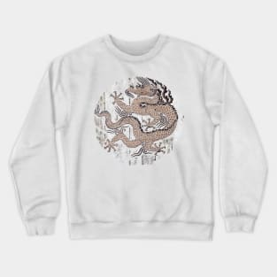 wood dragon Crewneck Sweatshirt